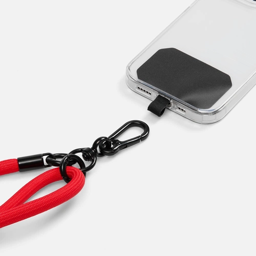 Шнурок для телефона OmniHold, красный Шнурок для телефона OmniHold, красный