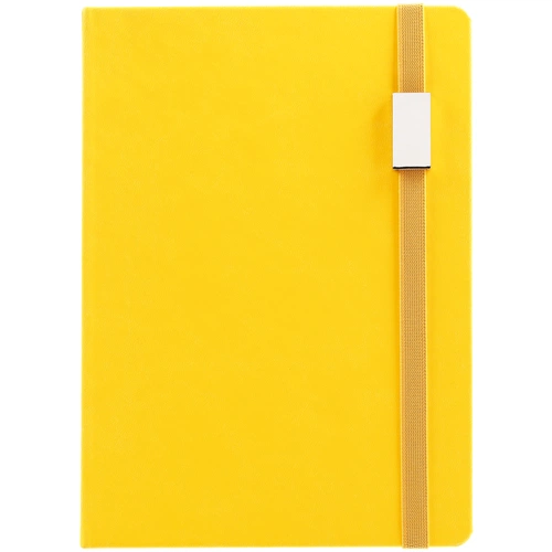 Ежедневник New Factor Metal, желтый Ежедневник New Factor Metal, желтый