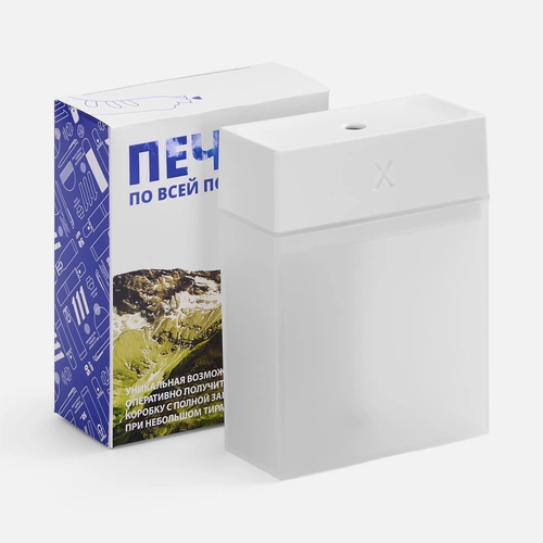 Коробка с полноцветной печатью для увлажнителя Air Square Коробка с полноцветной печатью для увлажнителя Air Square