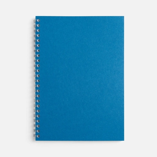 Блокнот Salvador в клетку, синий ver.2 Блокнот Salvador в клетку, синий ver.2