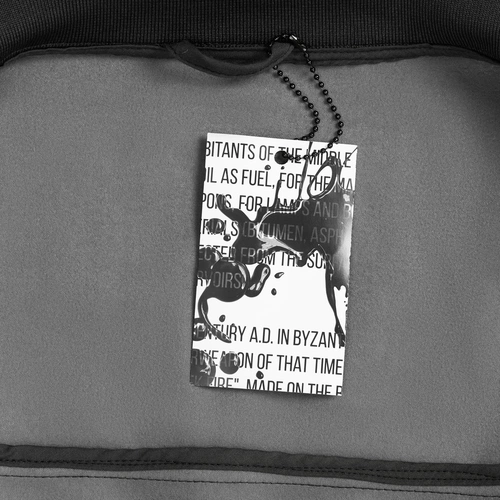 Бомбер из искусственной кожи Univer, черный, с нанесением Бомбер из искусственной кожи Univer, черный, с нанесением