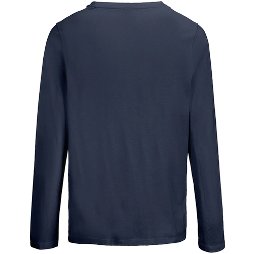 Футболка с длинным рукавом женская Monarch Women, темно-синяя (navy) Футболка с длинным рукавом женская Monarch Women, темно-синяя (navy)