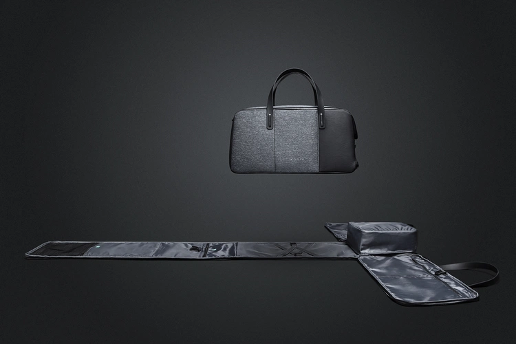 Дорожная сумка FlexPack Go, темно-серая Дорожная сумка FlexPack Go, темно-серая