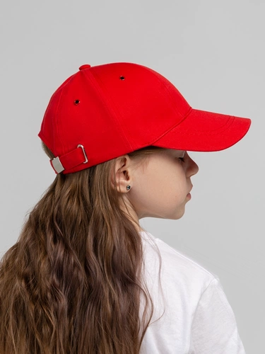 Бейсболка детская Capture Kids, красная Бейсболка детская Capture Kids, красная