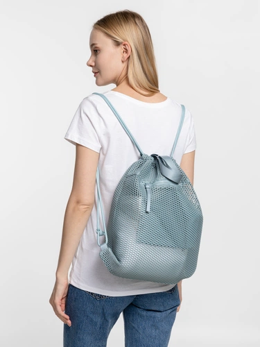 Рюкзак-мешок Verkko, серо-голубой Рюкзак-мешок Verkko, серо-голубой