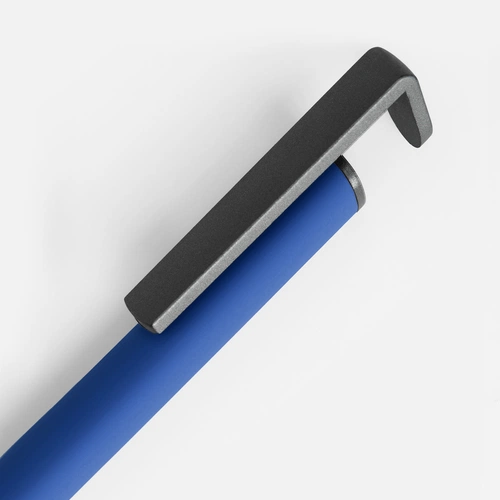 Ручка шариковая Standic с подставкой для телефона, синяя Ручка шариковая Standic с подставкой для телефона, синяя