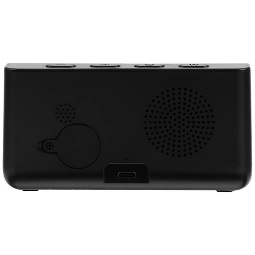 Станция беспроводной зарядки с часами Electron, ver.2, черная Станция беспроводной зарядки с часами Electron, ver.2, черная