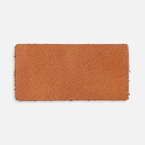 Лейбл кожаный Pasek, XS, горчичный Лейбл кожаный Pasek, XS, горчичный
