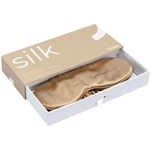 Маска для сна Essential, бежевая Маска для сна Essential, бежевая