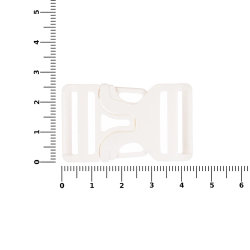 Застежка-пряжка Fibbia, белая Застежка-пряжка Fibbia, белая