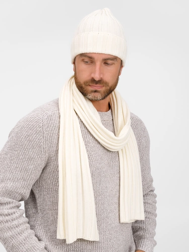 Шарф Metelitsa, белый (молочный) Шарф Metelitsa, белый (молочный)