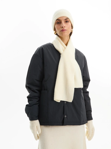 Куртка унисекс Veter, черная Куртка унисекс Veter, черная