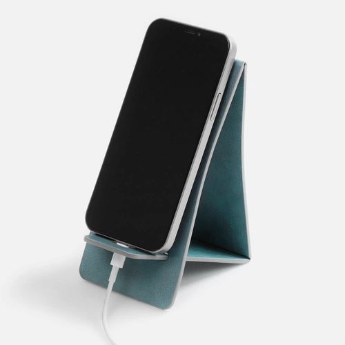 Подставка для телефона Petrus, голубая Подставка для телефона Petrus, голубая