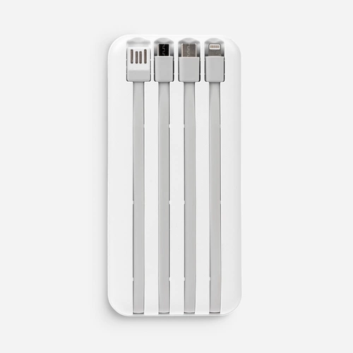 Аккумулятор Omni Qi 10000 мАч, ver.2, белый Аккумулятор Omni Qi 10000 мАч, ver.2, белый