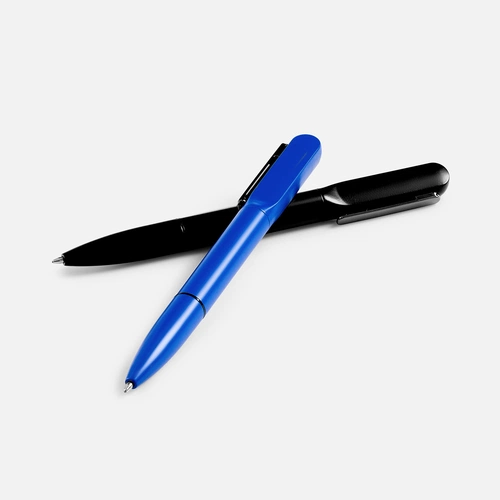 Ручка шариковая Lucenti с подсветкой логотипа, черная Ручка шариковая Lucenti с подсветкой логотипа, черная