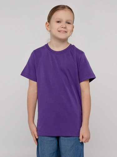 Футболка детская T-Bolka Kids, фиолетовая Футболка детская T-Bolka Kids, фиолетовая