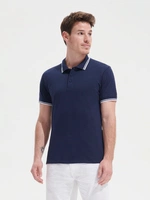 Рубашка поло мужская Pasadena Men 200 с контрастной отделкой