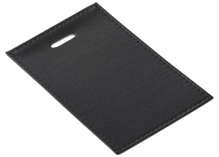 Чехол для пропуска Twill, черный Чехол для пропуска Twill, черный