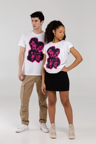 Футболка «Меламед. The Beatles», белая Футболка «Меламед. The Beatles», белая