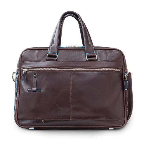 Сумка мужская для ноутбука Piquadro Blue Square, коричневая Сумка мужская для ноутбука Piquadro Blue Square, коричневая