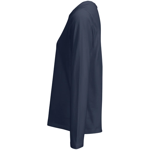 Футболка с длинным рукавом женская Monarch Women, темно-синяя (navy) Футболка с длинным рукавом женская Monarch Women, темно-синяя (navy)