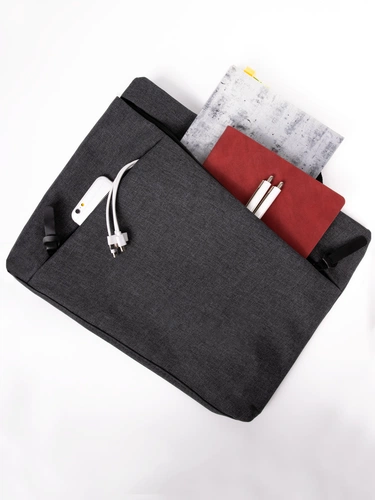 Сумка для документов HotDoc, темно-серая Сумка для документов HotDoc, темно-серая