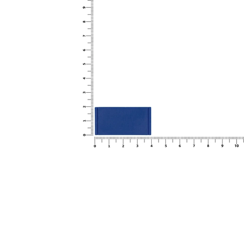 Лейбл из ПВХ Dzeta, XS, синий Лейбл из ПВХ Dzeta, XS, синий