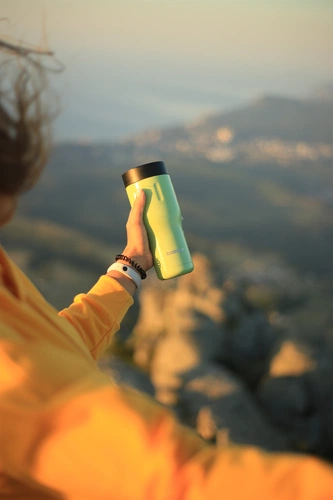 Термостакан Tumbler 470, вакуумный, зеленый Термостакан Tumbler 470, вакуумный, зеленый