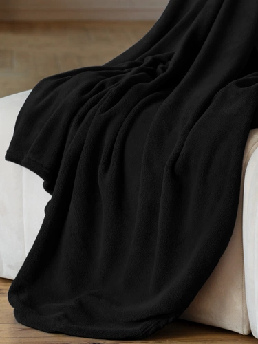 Плед Plush, черный Плед Plush, черный