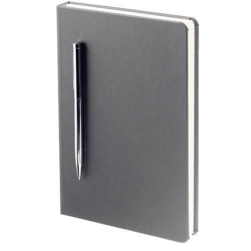 Ежедневник Magnet Shall, недатированный, серый Ежедневник Magnet Shall, недатированный, серый