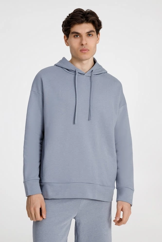 Худи унисекс H2, серое Худи унисекс H2, серое