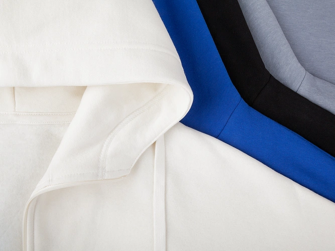 Толстовка унисекс H3, синяя Толстовка унисекс H3, синяя