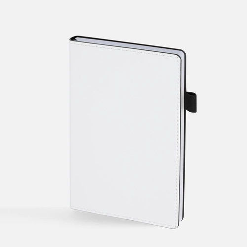 Ежедневник White Shall, недатированный, бело-черный Ежедневник White Shall, недатированный, бело-черный