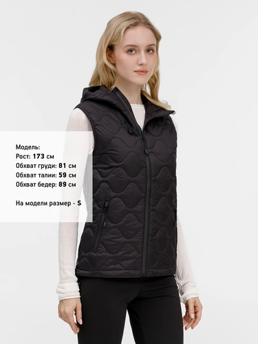 Жилет унисекс Tarnaby, черный Жилет унисекс Tarnaby, черный