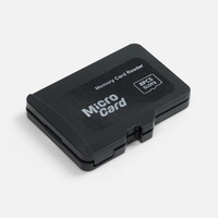 Футляр для карт памяти и SIM-карт Multitask, черный