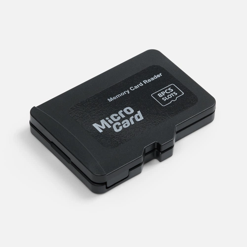 Футляр для карт памяти и SIM-карт Multitask, черный Футляр для карт памяти и SIM-карт Multitask, черный