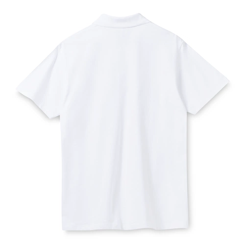 Рубашка поло мужская Spring 210, белая Рубашка поло мужская Spring 210, белая