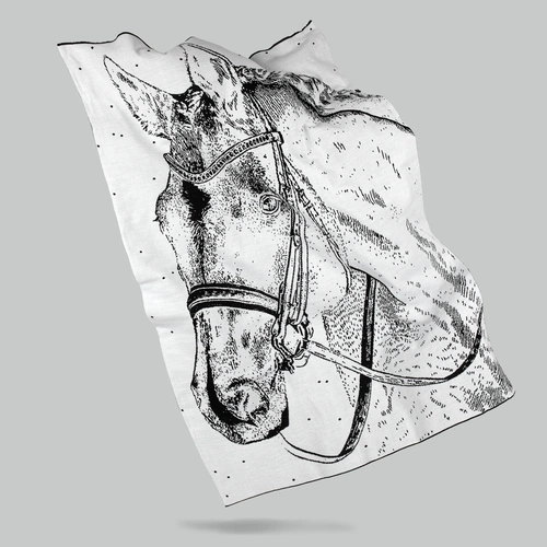 Плед «Вороной» Плед «Вороной»