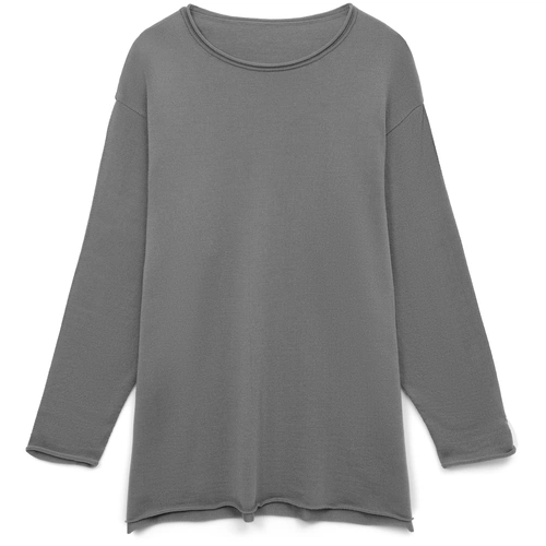 Лонгслив унисекс Siluetti Fuori, серый Лонгслив унисекс Siluetti Fuori, серый