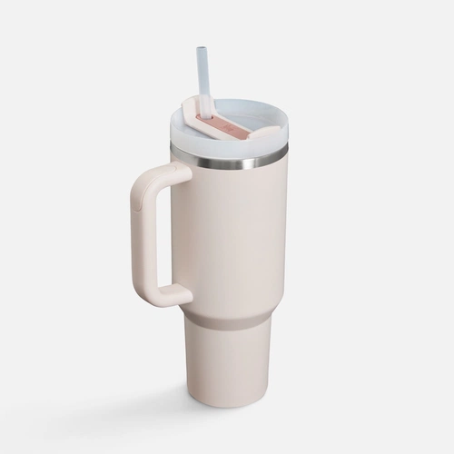 Термокружка Quencher H2.0 1180 с трубочкой, розовая Термокружка Quencher H2.0 1180 с трубочкой, розовая