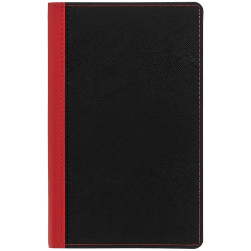 Ежедневник Nice Twice, недатированный, черный с красным Ежедневник Nice Twice, недатированный, черный с красным