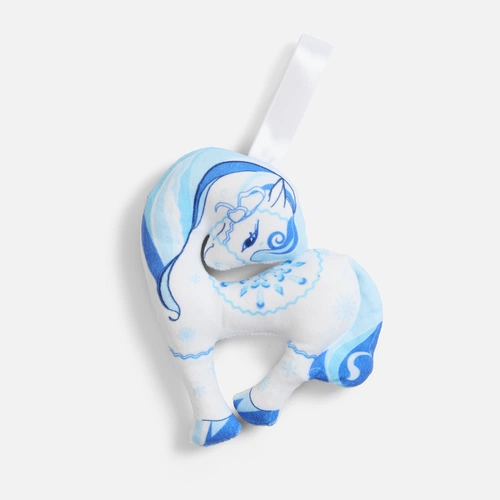 Мягкая игрушка — подвеска «Снежка» Мягкая игрушка — подвеска «Снежка»