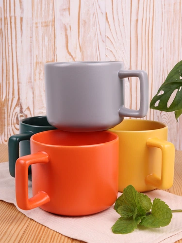 Чашка Jumbo в коробке матовая, зеленая Чашка Jumbo в коробке матовая, зеленая