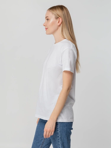 Футболка унисекс T-bolka 140, белая Футболка унисекс T-bolka 140, белая