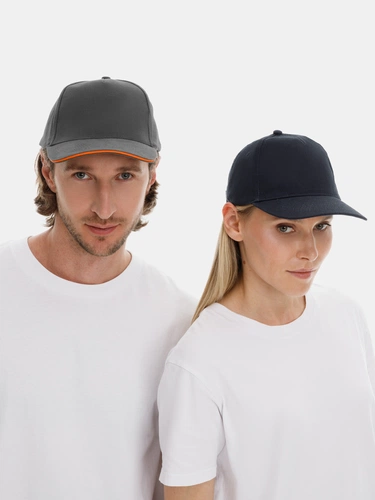 Бейсболка Long Beach, темно-синяя Бейсболка Long Beach, темно-синяя