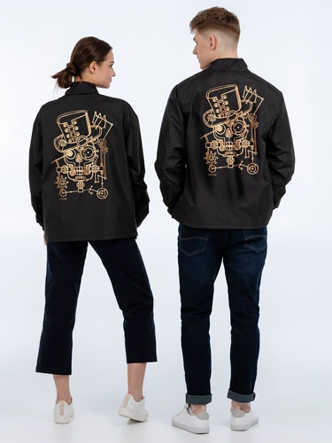 Ветровка John Steampunk, черная Ветровка John Steampunk, черная