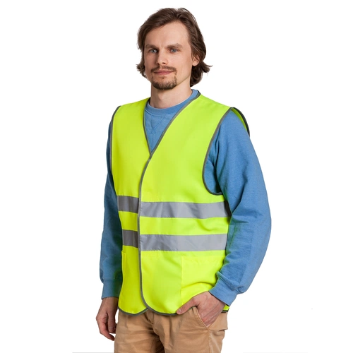 Сигнальный жилет СО-1 ТР, оранжевый флуоресцентный Сигнальный жилет СО-1 ТР, оранжевый флуоресцентный