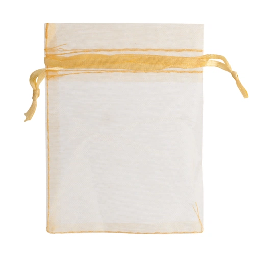 Мешочек подарочный Gauze, золотистый Мешочек подарочный Gauze, золотистый