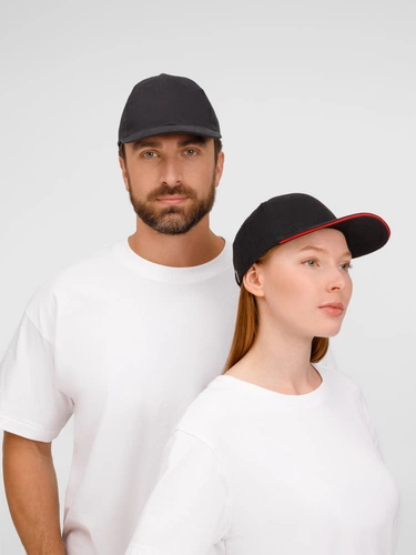 Бейсболка Buffalo, темно-серая (графит) Бейсболка Buffalo, темно-серая (графит)