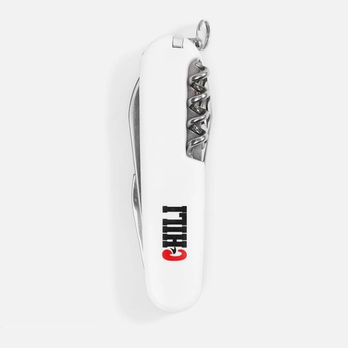 Перочинный нож Frontera, белый с нанесением Перочинный нож Frontera, белый с нанесением